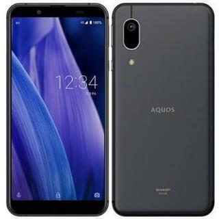 AQUOS sense3 basic uq 新品未使用 SIMフリー ブラック⚫の画像