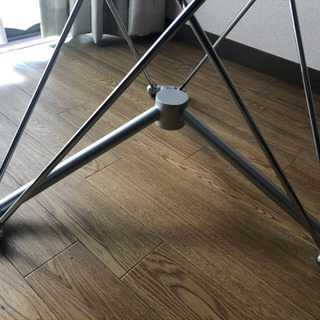 【受付終了】ダイニングテーブル（ガラス）の画像