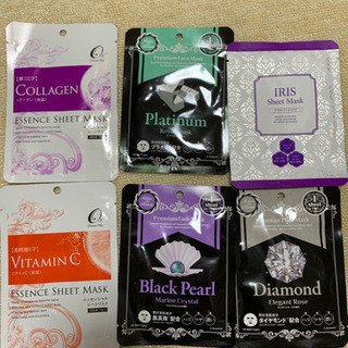 新品未使用のフェイスパック大量50枚　の画像