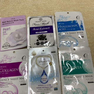 新品未使用のフェイスパック大量50枚　の画像