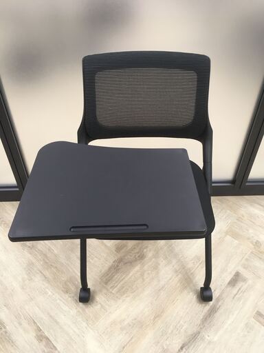 【KOKUYO】超美品　デスク付きチェア　テーブル付き椅子　14脚セット　オフィスチェア　テーブル付き　椅子