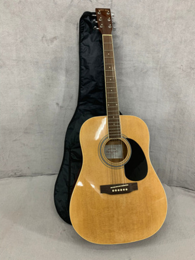 アコギ Honey Bee W-15/N 楽器 ギター アコースティックギター ケース付き