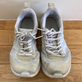 通学靴　シューズ　スニーカー　アディダス  adidas  24cm