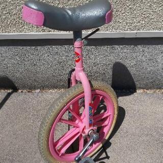 一輪車スタンド付き 16インチ 