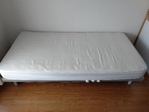 無印良品 シングルベッド マット付き