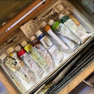 油絵具セットの画像