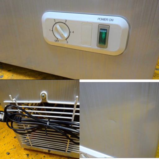 (336-03)三ツ星貿易 エクセレンス 電気冷凍庫 冷凍ストッカー KM-100 2015年製 100L 業務用 中古 厨房 飲食店