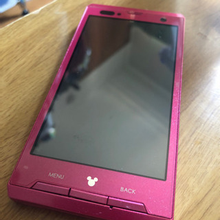 docomo ディズニーモバイルF08D
