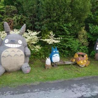 原寸大のトトロ達の展示