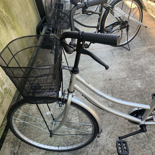 自転車26センチ、2か月使用の画像