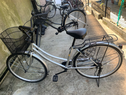 自転車26センチ、2か月使用