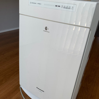 空気清浄機　Panasonic ナノイー　加湿機能付き
