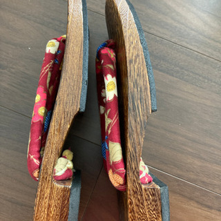 新品未使用　女性下駄　の画像