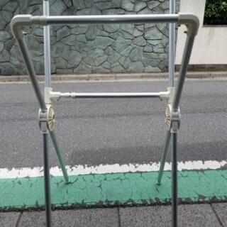 お値下げ‼️　室内物干し(ステンレスパイプ)の画像