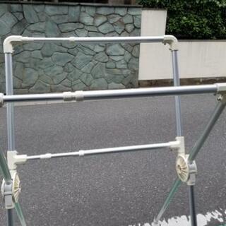 お値下げ‼️　室内物干し(ステンレスパイプ)の画像
