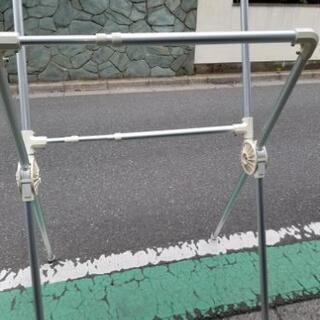 お値下げ‼️　室内物干し(ステンレスパイプ)の画像