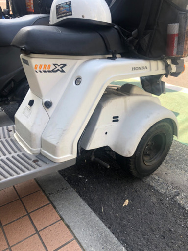 【最終値下げ!早い者勝ち！】ジャイロX 2スト　青ナンバー状態良好　ウーバー　出前館　デリバリー　配達