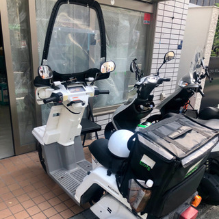 【最終値下げ!早い者勝ち！】ジャイロX 2スト　青ナンバー状態良好　ウーバー　出前館　デリバリー　配達の画像