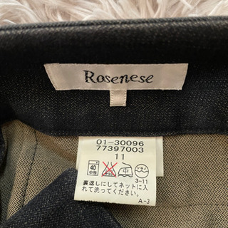 新品！Rosenese ユーズド風ストレッチジーンズ11の画像