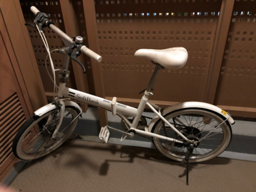 ギア付き　折りたたみ自転車
