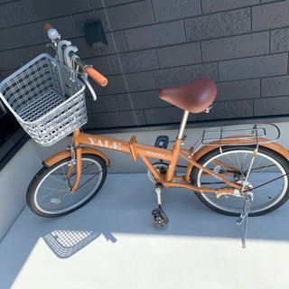 受け渡し予定あり　折り畳み自転車