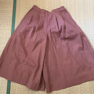 ユニクロ　ワイドパンツ　XLの画像