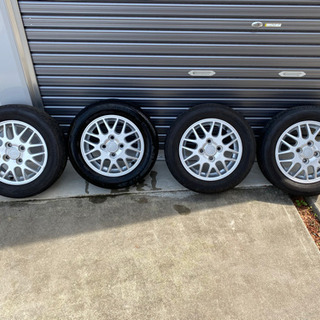 ダイハツ純正溝多めホイールタイヤ付‼️ 155/65R13‼️ ...