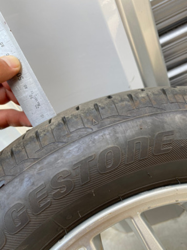 ダイハツ純正溝多めホイールタイヤ付‼️ 155/65R13‼️ まだまだこれから7部山‼️
