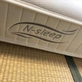 大幅値下げ！　ダブルベッド マットレス セット　ニトリ N-sleepの画像