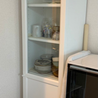 IKEA オクスベリ　本棚　白