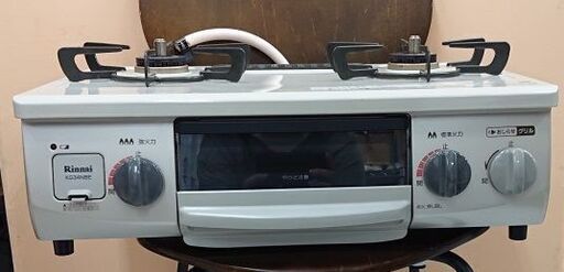 リンナイ　ガスコンロ　都市ガス　KG34NBEL　2020年製　K020