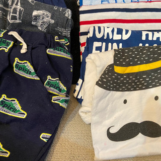 130cm 夏服 半袖半ズボンの画像