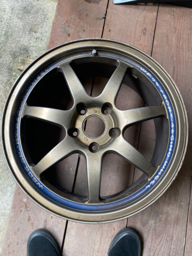 最終値下げ　ホイール　5穴　17インチ　7.5j 114.3