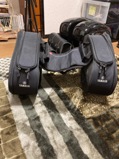 《譲渡完了》ヤマハ純正　ソフトサイドバッグ　バイク用