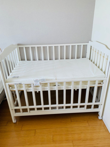 KATOJIベビーベッド 02160F ハイタイプ
