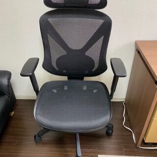 【美品】ロッキングワークチェア（アームレスト付き）