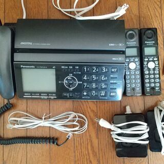 Panasonic KXーPW520ーK　FAX電話機　子機2台...