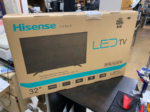★未開封★32型テレビ/ハイビジョン /YouTube対応　ハイセンス　リサイクルショップ宮崎屋21.5.31