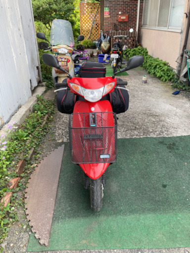 《譲渡完了》スズキ　アドレスV50 デグナーバッグフル装備