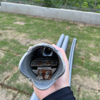 受付終了　手作り井戸掘り器