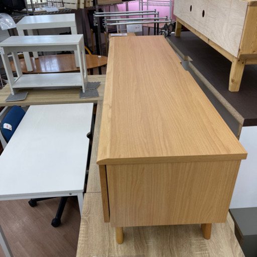 ?美品?テレビ台 テレビボード(Nアルナス150 LBR)?自社配送時?代引き可?(現金、クレジット、スマホ決済対応)