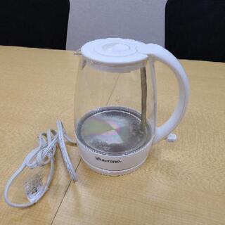 中古品 Vitantonio ガラスケトル 1L