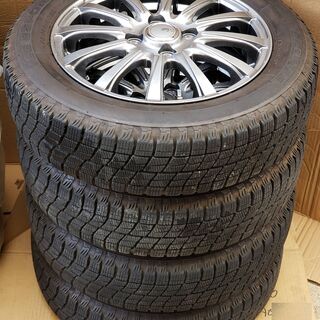 14㌅ホイール付きスタッドレスタイヤ 4本（155/65R14 750）