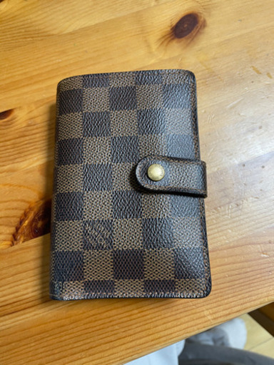 ☆LOUIS VUITTON【ルイヴィトン】がま口付き二つ折り財布☆ダミエ