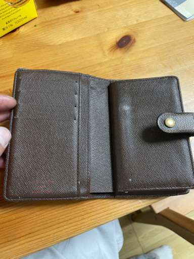 ☆LOUIS VUITTON【ルイヴィトン】がま口付き二つ折り財布☆ダミエ