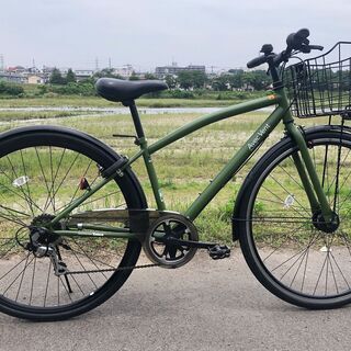 パンクしないクロスバイク（Tannusエアレスタイヤ）27インチ