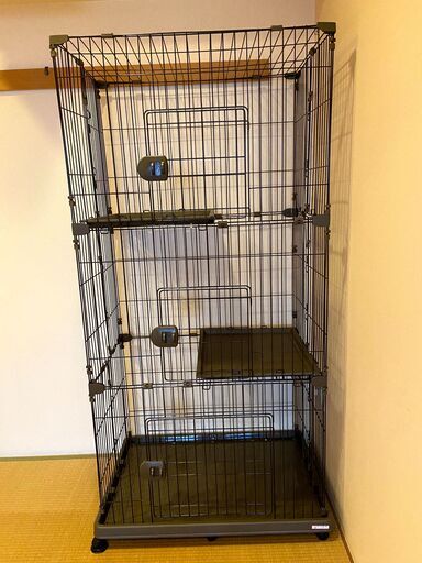 猫用３段ケージ