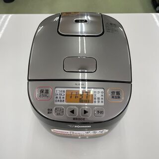 【リサイクルショップ　ピカソ　小松原】亀印 ZOJIRUSHI マイコン炊飯ジャー 極め炊き 3合炊き 2020年製 NL-BU05 ☆★美品★☆の画像