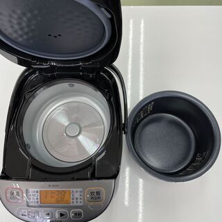 【リサイクルショップ　ピカソ　小松原】亀印 ZOJIRUSHI マイコン炊飯ジャー 極め炊き 3合炊き 2020年製 NL-BU05 ☆★美品★☆の画像