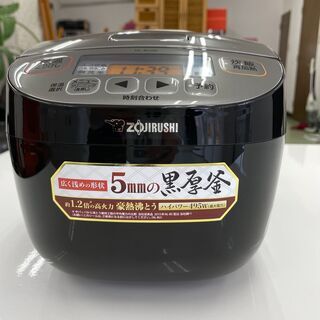 【リサイクルショップ　ピカソ　小松原】亀印 ZOJIRUSHI マイコン炊飯ジャー 極め炊き 3合炊き 2020年製 NL-BU05 ☆★美品★☆の画像